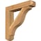 Ekena Millwork Funston Craftsman Rough Sawn Bracket w/ Offset Brace, Western Red Cedar, 6"W x 28"D x 28"H BKT0604X28X28FST04RWR - alternate 1